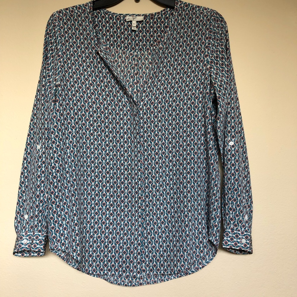 JOIE Silk Blouse Size XS